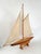 Jonathan Adler Vintage Sailboat Replica Pond Yacht 1895 Defender Cup Racer For Sale - Image 4 of 17