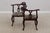 1900 - 1909 Vintage Victorian Style Tete Tete Courting Chair For Sale - Image 5 of 16
