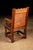 Late 19th-Century Gothic Revival Carved Wood Wainscot Armchair For Sale - Image 4 of 12
