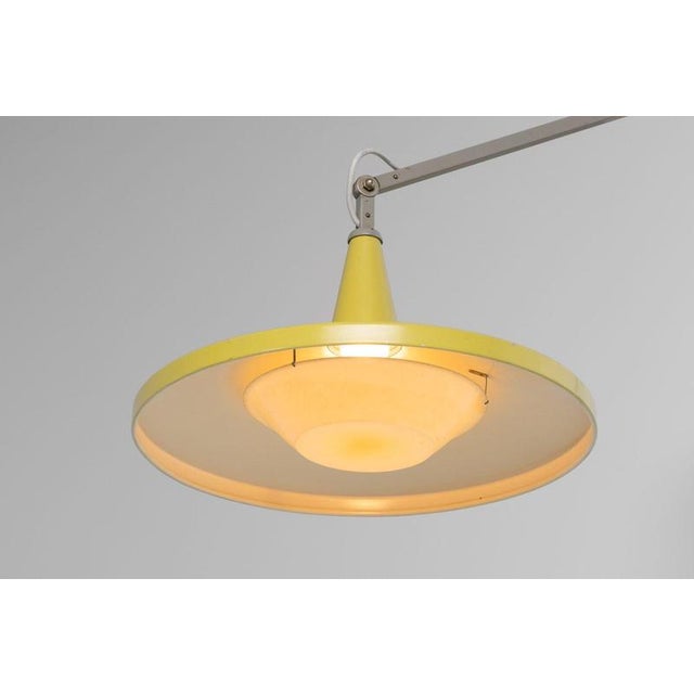 4050 Panama Wall Lamp by Wim Rietveld for Gispen, 1955 For Sale - Image 6 of 18
