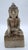 Antique Burmese Alabaster Seated Buddha, Mandalay Period, Circa Late 19th–Early 20th Century For Sale - Image 9 of 13