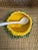 Vintage Portuguese pumpkin shaped serving bowl with underplate and serving spoon. No maker’s marks.