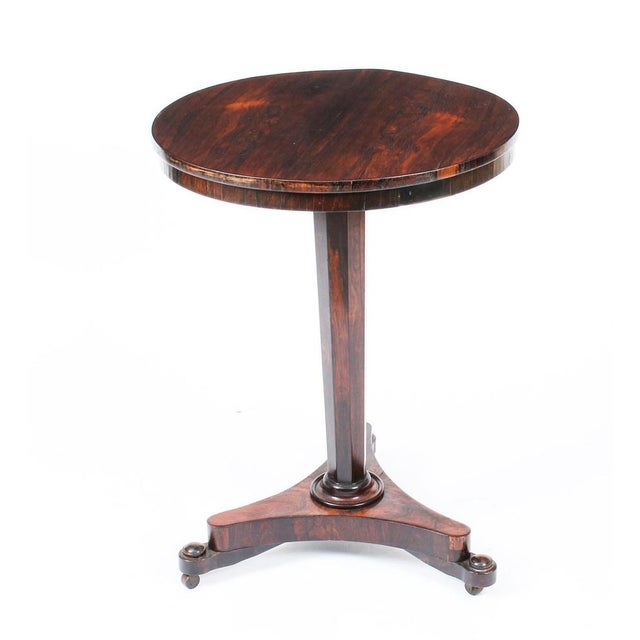 Brown Regency Period Side Table, 19th Century For Sale - Image 8 of 9