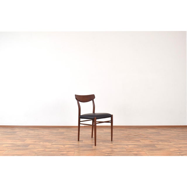 Mid-Century Modern Mid-Century Modern Teak Dining Chairs by Gustav Herkströter for Lübke, 1960s, Set of 4 For Sale - Image 3 of 13