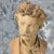 18th C. French Signed Yellow Terracotta Bust of an Artist For Sale - Image 10 of 12