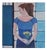 Lidia Wiencek, Woman with Daffodils, Oil on Canvas, 2003, Oil on Canvas For Sale