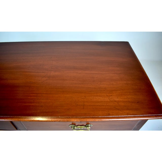 Early 20th Century Solid Mahogany Chippendale Dresser With Five Drawers For Sale - Image 12 of 12