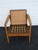 Mid Century Modern Caned Back Lounge Accent Side Chair 6921 For Sale - Image 12 of 12
