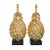 Marbro Italian Ceramic Pineapple Lamps Gold For Sale - Image 12 of 12