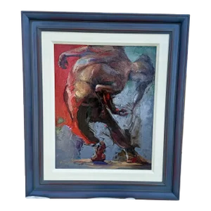 ‘Danseur Masculin’ Oil on Canvas