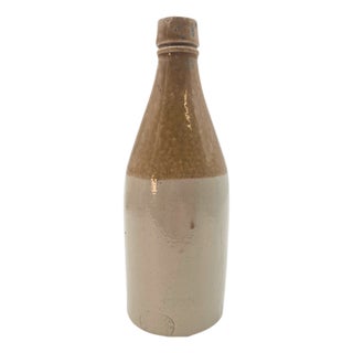 Vintage H. Kennedy Barrowfield Stoneware Ginger Beer Bottle, 8.75" For Sale