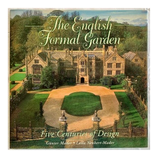 The English Formal Garden Book For Sale