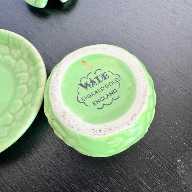 Vintage Wade Salt and Pepper Sugar Bowl - 3 Pieces For Sale - Image 9 of 9