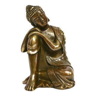 Bronze Contemplative Buddha For Sale