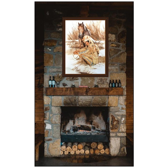 Message us to inquire about custom framing options! (Included for free with every purchase) The artwork here, "Sweetwater...