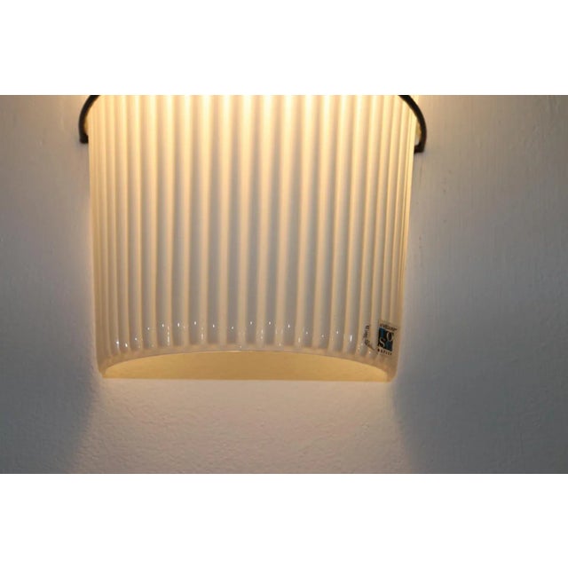 Mid-Century Modern Murano Glass Wall Lamp For Sale - Image 10 of 12