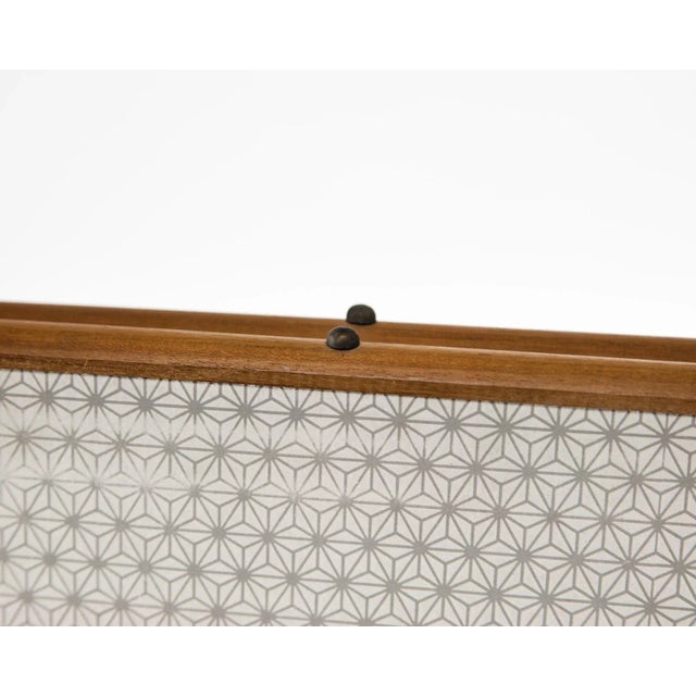 Lawrence & Scott Sung Tze-Chin for Lawrence & Scott Chinoiserie "Clams & Fruit" Silk Hanging Two-Panel Screen For Sale - Image 4 of 5