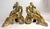 Up for sale is a pair of antique Louis XV style gilt bronze female Sphinx chenets. These ornate and extremely heavy...