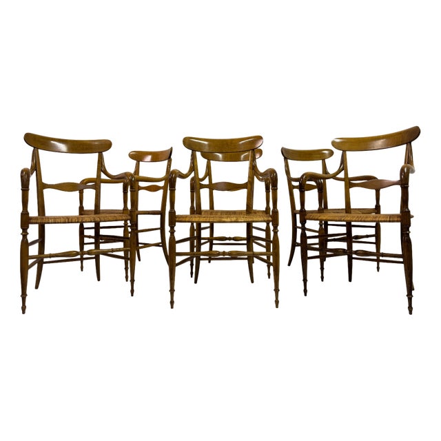 Chiavari Armchairs from Fratelli Levaggi, Set of 6 For Sale