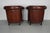 Vintage Dutch Cognac Leather Club Chairs, 1970s, Set of 2 For Sale - Image 4 of 18