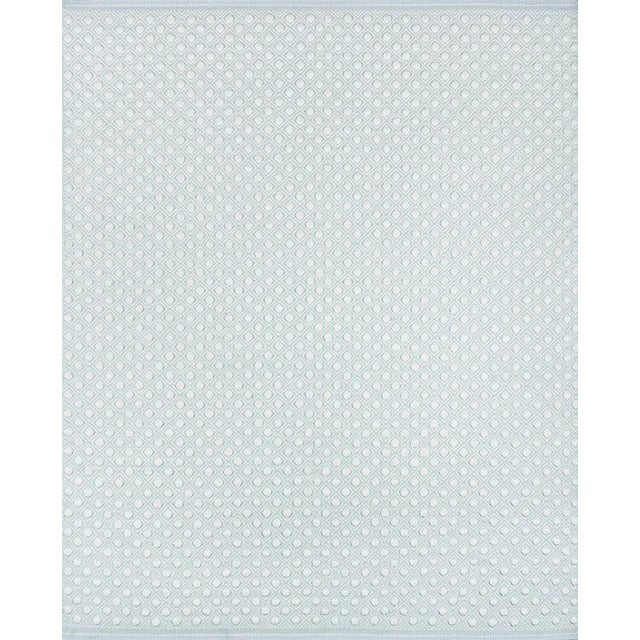 2020s Erin Gates by Momeni Langdon Windsor Blue Hand Woven Wool Area Rug - 7'6" X 9'6" For Sale - Image 5 of 5