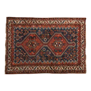 Antique Afshar Rug - 3'9" X 5'3"