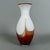 Modern Murano Glass Vase in White and Red, 1970s For Sale - Image 3 of 11