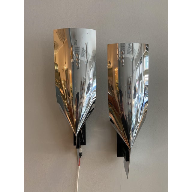 Wall Lamps by Michel Boyer, 1970s, Set of 2 For Sale - Image 10 of 10