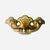 1940s Vintage Keeler Brass Company Brass Dresser Pulls Handles N-15176 (2pieces) and N-13751 (2pieces) For Sale - Image 5 of 12