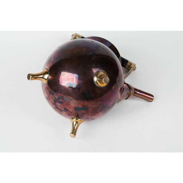 Wood Late 19th Century Christopher Dresser Victorian Copper Kettle For Sale - Image 7 of 8