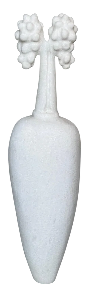 Hand Carved Marble Sculpture by Tom Von Kaenel