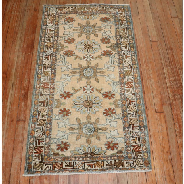 Early 20th Century Zabihi Collection Persian Malayer Scatter Size Rug For Sale - Image 5 of 8