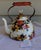 This vintage Flower Market Teapot by MacKenzie-Childs is a discontinued pattern. It is a large enamelware teapot, capacity...