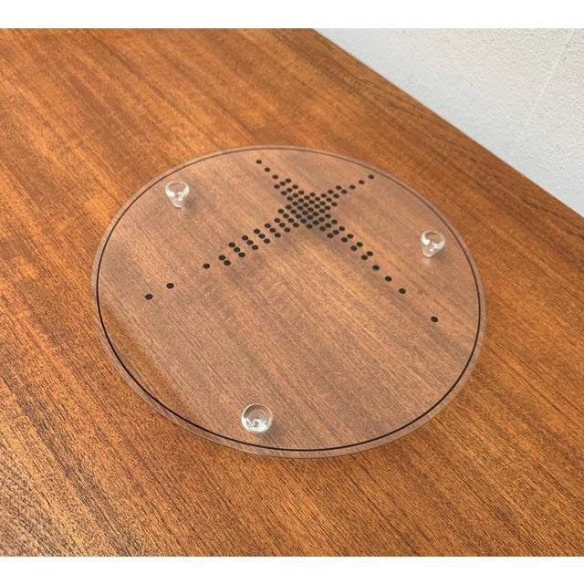 Postmodern Glass Cake Plate, 1980s For Sale - Image 16 of 16