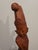 Copper Vintage Mid-Century Balinese Modernist 23.5-Inch Temple Maiden With Lotus For Sale - Image 8 of 12