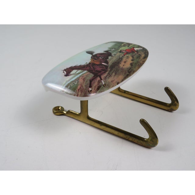 Green Mid-Century Italian Clothing Hangers, 1950s, Set of 4 For Sale - Image 8 of 13