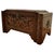 Brown Art Deco Oriental Carved Camphor Wood Chest, 1920 For Sale - Image 8 of 8