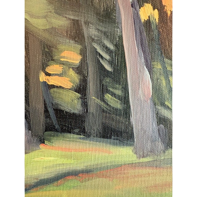 2020s Oil Painting - Landscape With Trees For Sale - Image 5 of 13