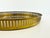1960s Vintage Hollywood Regency Round Brass Gallery Tray With Pierced Rim For Sale - Image 5 of 9