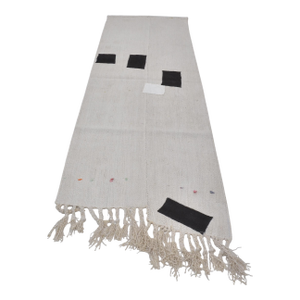 Vintage Antique Hemp Kilim Rug