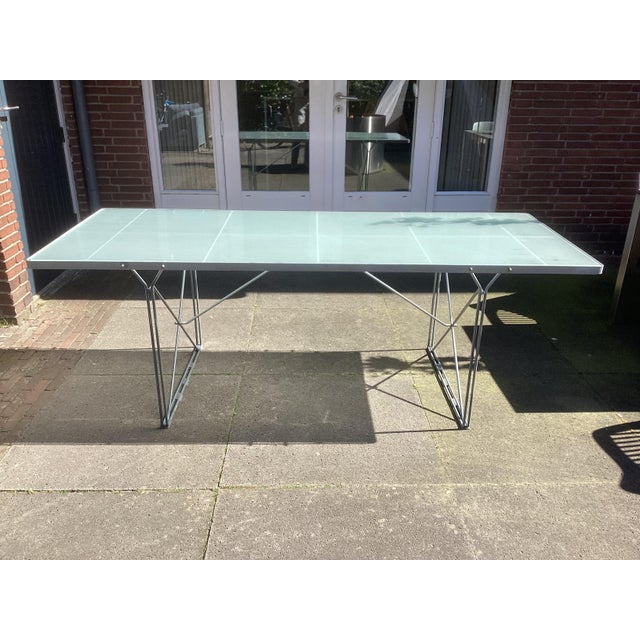 Gray Moment Dining Table by Niels Gammelgaard for Ikea, 1980s For Sale - Image 8 of 8