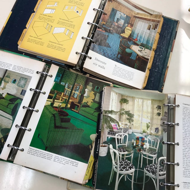 Paper Mid Century Decorating Books - Set of 3 For Sale - Image 7 of 9