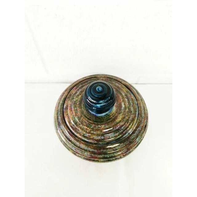 Glazed Ceramic Box, 1930 For Sale - Image 6 of 9