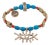 Evil Eye Dream Turquoise Beaded Bracelet For Sale