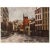 1950s After M. Utrillo "Paris, Rue Des Abbesses", First Edition Period Impressionist Print For Sale