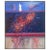 Venus and Stars 49" Oil Painting 1970s For Sale