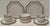 Antique White Mid 20th Century Art Deco Givenchy Dinnerware Set - 8 PCS For Sale - Image 8 of 9