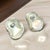 Diamond Fresh Water Pearl Cufflinks 14k Gold 0.45 TCW Designer Certified, Pair For Sale - Image 14 of 14