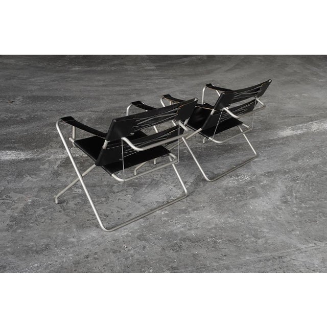 1980s D4 Lounge Chairs by Marcel Breuer for Tecta, Germany, 1980s, Set of 2 For Sale - Image 5 of 9