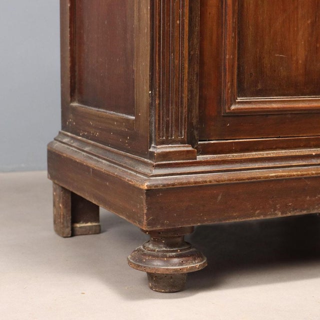 Neo-Renaissance Walnut Bedside Tables For Sale - Image 10 of 14